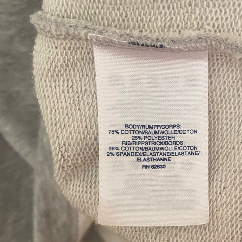 LANDS’ END SERIOUS SWEATS FRENCH TERRY SWEATSHIRT DRESS SZ PETITE LARGE - Picture 7 of 7